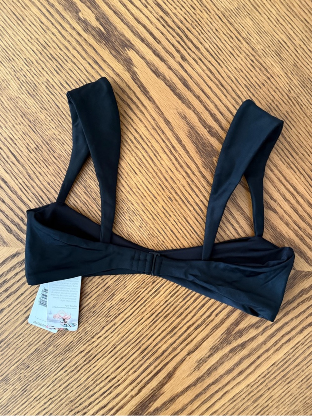 AGUA BENDITA Malory Bikini Swim Top - Black - Picture 3 of 7